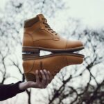 Bottillons homme RODNEY en cuir couleur cognac de la collection ARID