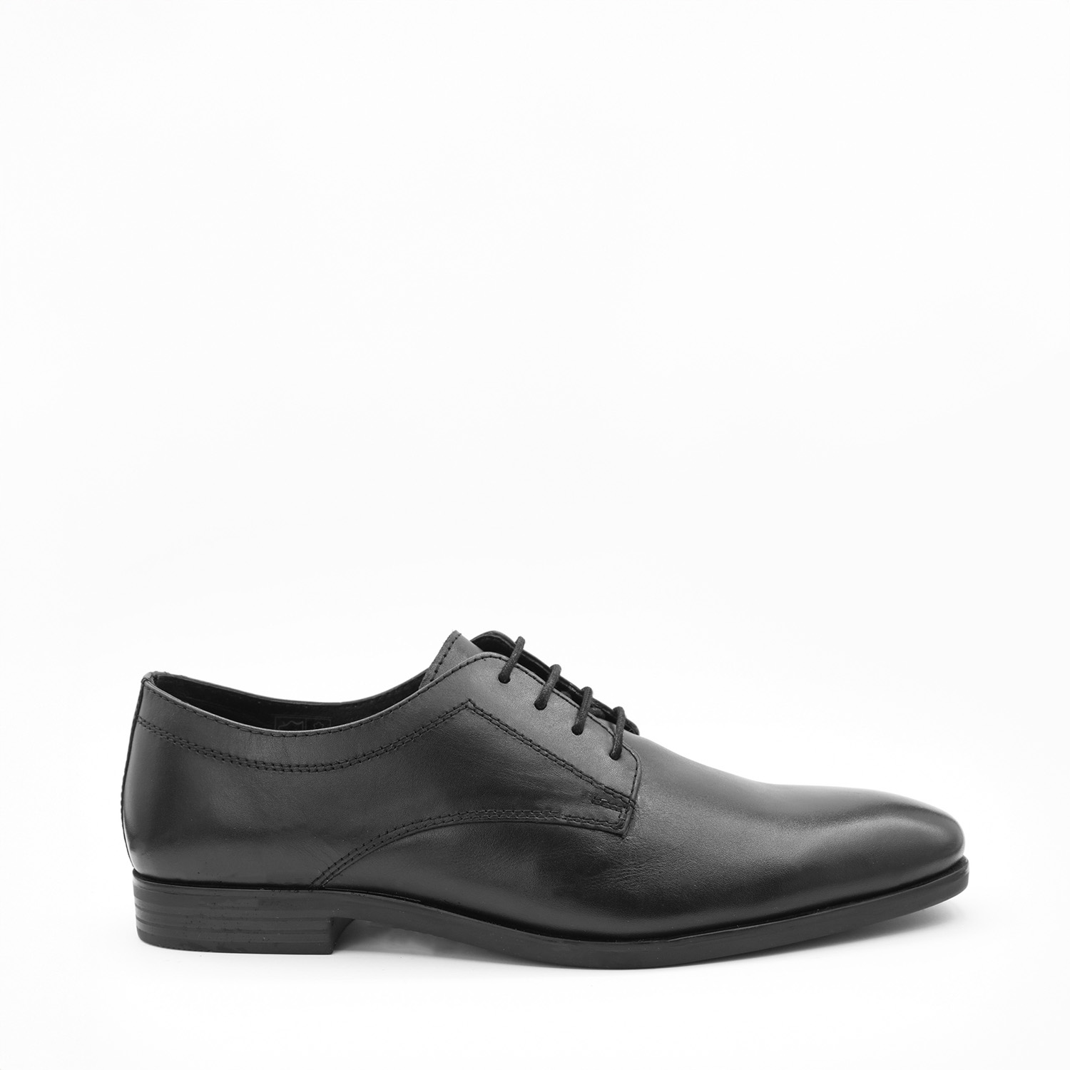 Chaussures de ville homme confortables BOLTON NOIR BOLTON, des chaussures de ville homme confortables en cuir noir