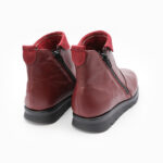 BOTTINES CASTORA BORDEAUX – Image 4