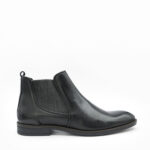 EDGER, des Chelsea boots pour homme en cuir noir
