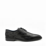 ERMANO, des chaussures pour costume en cuir noir