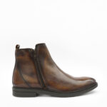 BOTTINES EVAN MARRON