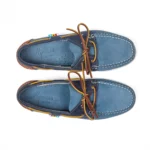 Chaussures bateau en cuir