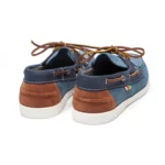 Chaussures bateau en cuir