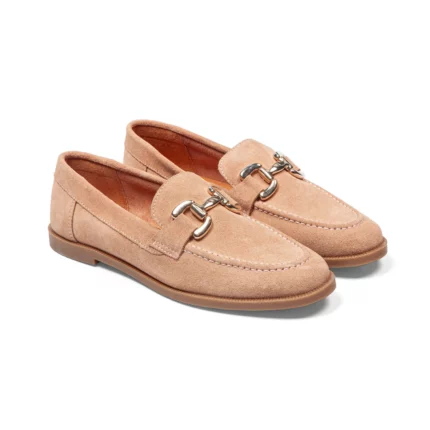 Mocassins chics femme vue de 3-4 avant