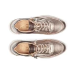 Baskets confort femme avec fermeture éclair vue de dessus