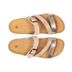 Mules à brides pour femme vue de dessus