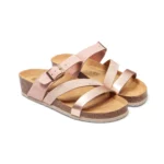 Mules à brides pour femme vue de 3-4 avant