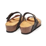 Mules à brides pour femme vue de 3-4 arrière