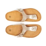 Sandales À Entre-Doigts Pour femme vue de dessus