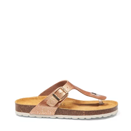 Sandales À Entre-Doigts Pour femme vue de profil