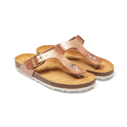 Sandales À Entre-Doigts Pour femme vue de 3-4 avant