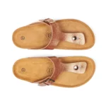 Sandales À Entre-Doigts Pour femme vue de dessus