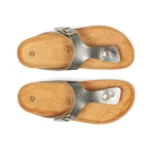 Sandales À Entre-Doigts Pour femme vue de dessus