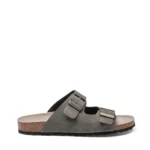 Mules à double brides vue de profil