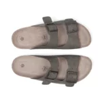 Mules à double brides vue de dessus