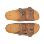 Mules à double brides vue de dessus