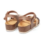 Sandales vue de 3-4 arrière