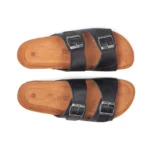 Mules à double brides vue de dessus