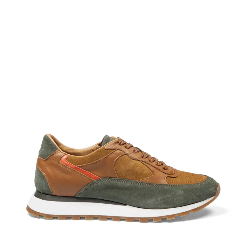 Sneakers homme cuir vue de profil