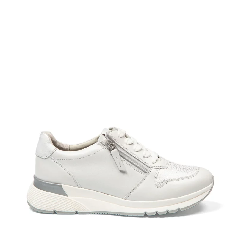 Baskets confort hallux valgus femme vue de profil