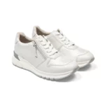 Baskets confort hallux valgus femme vue de 3-4 avant